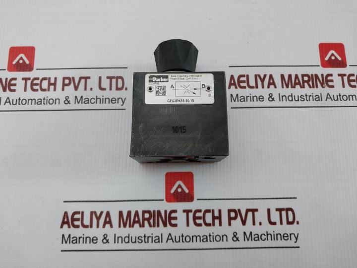 2-way Flow Control Valve Gfg2Pk18-10-15 Parker 315 Bar