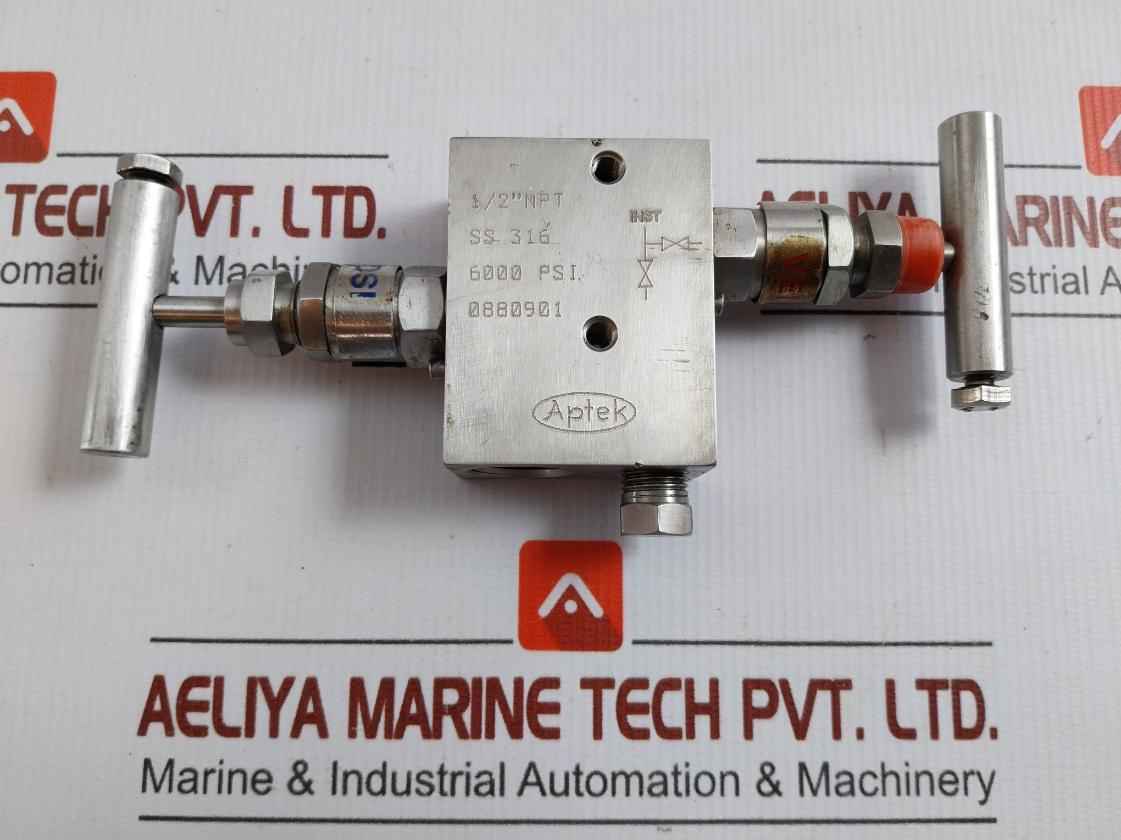 2-way Manifold Valve 1/2