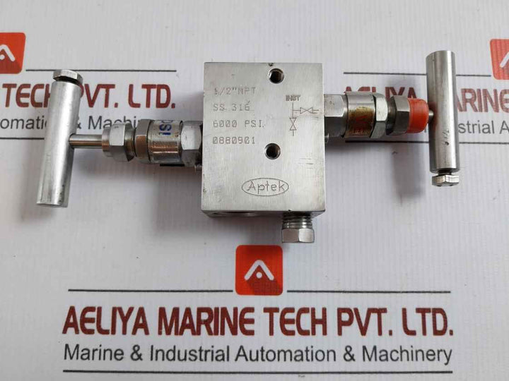 2-way Manifold Valve 1/2