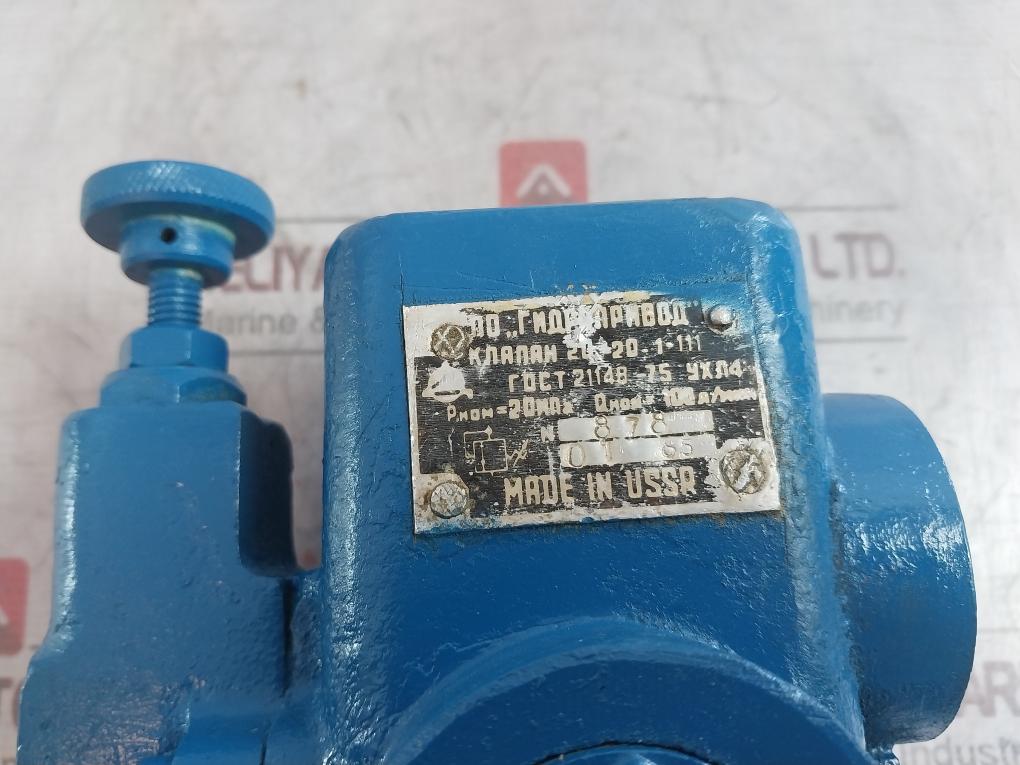 КЛАПАН 20-20-1-111 Hydraulic Valve 878 01 85 21148-75 Uhl4