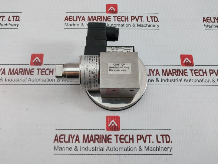 200 Dgr Gs S 4.0 4N 1 Ss T V 32 Differential Pressure Gauge By Hirlekar Precision