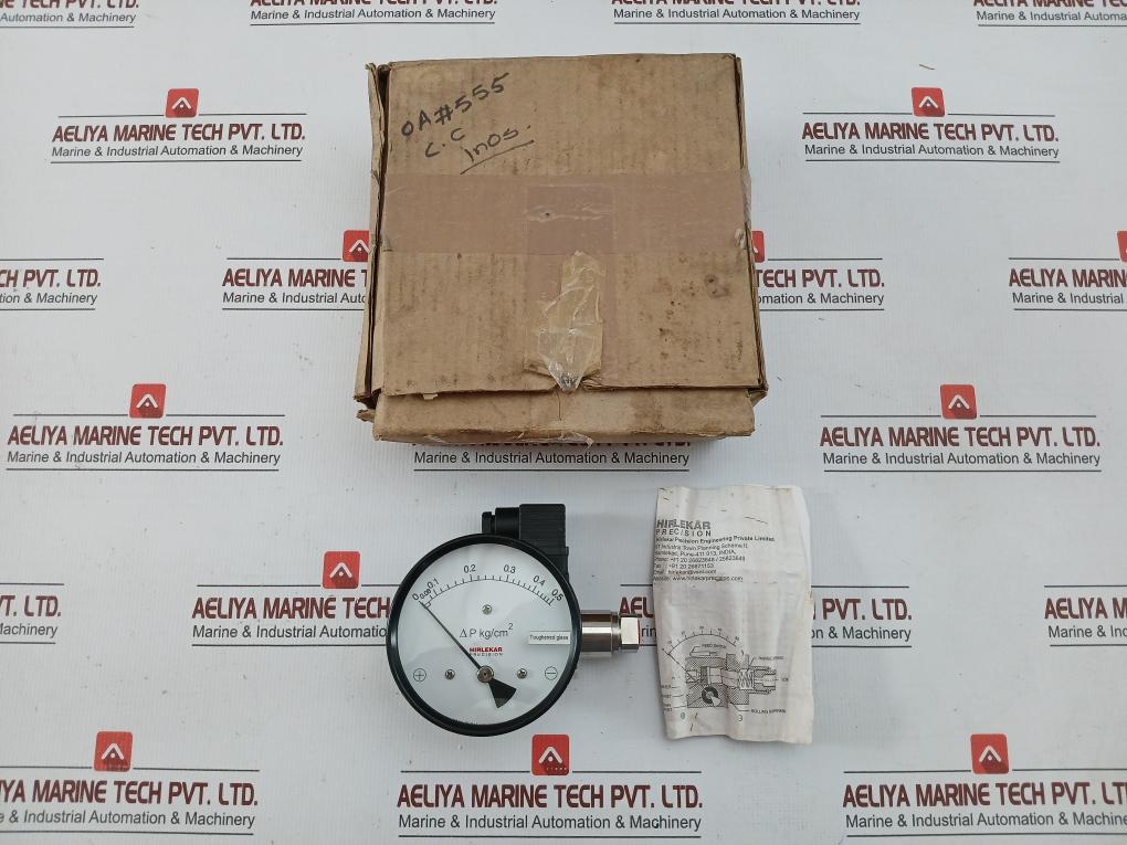 200 Dgr Hirlekar Precision Differential Pressure Gauge Spst