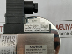 200 Dgr Hirlekar Precision Differential Pressure Gauge Spst
