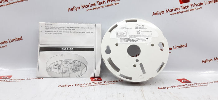 Est Siga-sb Detector Base 9301601977 See387019P Rev.9.0
