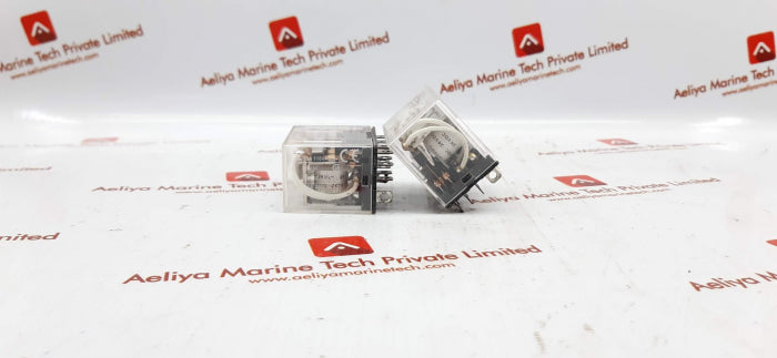 Omron Ly4 Relay 10A 24Vdc Bottom View