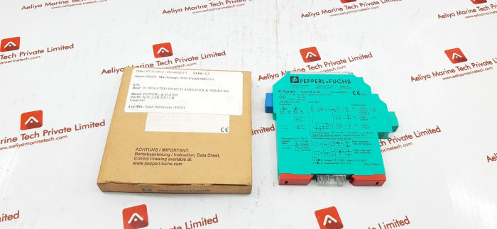 PEPPERL FUCHS KCD2-SR-EX1.LB ISOLATED SWITCH AMPLIFIER