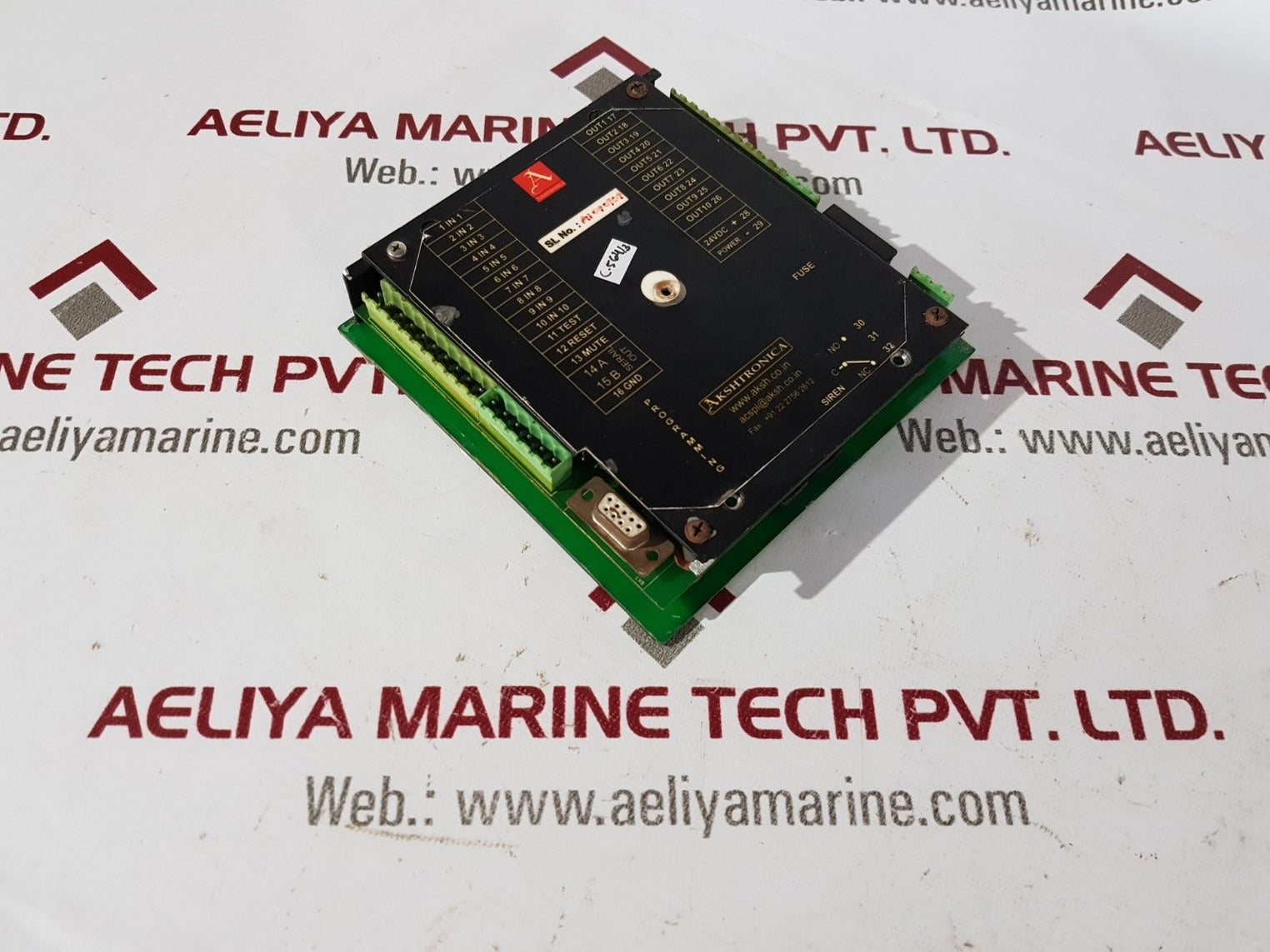 Akshtronica Pla 10 Alarm Annunciator