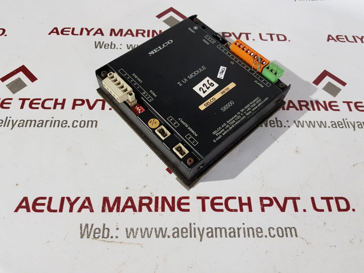 Selco Sigma S6500 Ui Interface Module