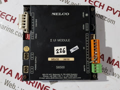 Selco Sigma S6500 Ui Interface Module