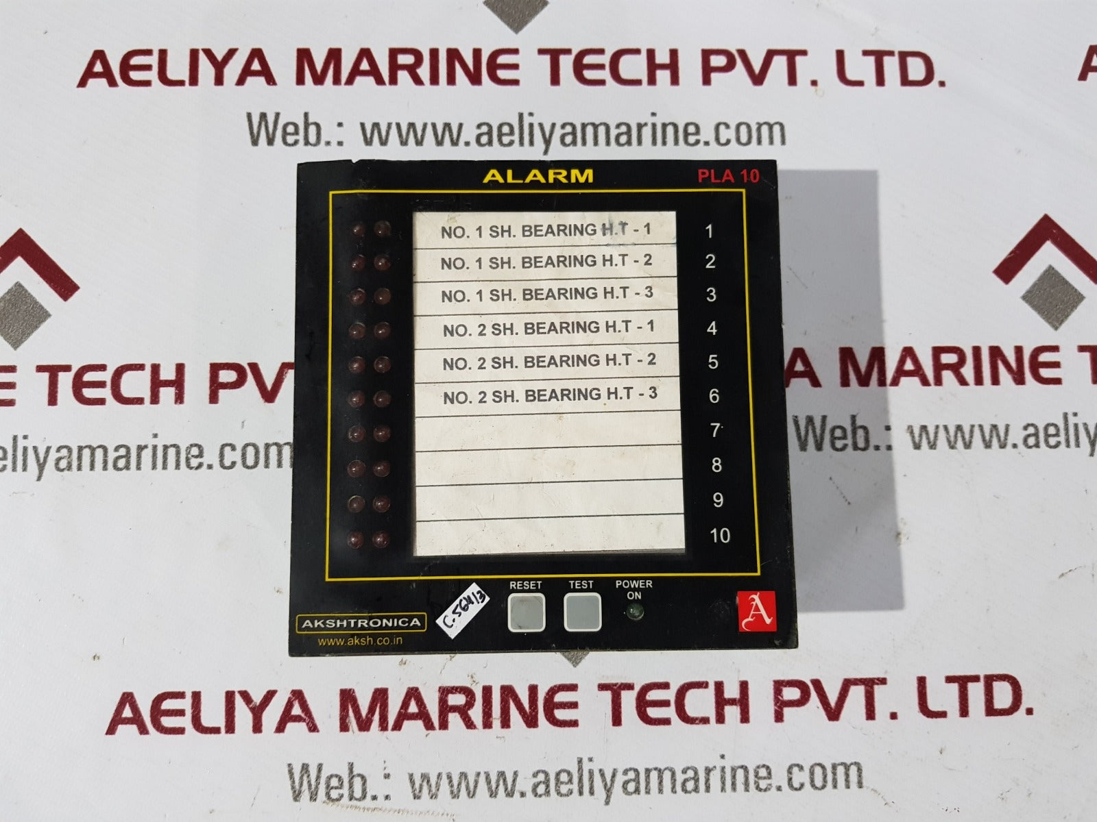 Akshtronica Pla 10 Alarm Annunciator