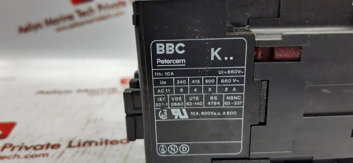 BBC PETERCEM K22E CONTACTOR