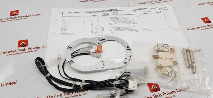 STORES KIT LIST W69849,MOD6F/4 SW'S & LOOM FOR 1600 MK5 P/B,BURGESS VCF9/2319UL