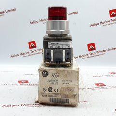 ALLEN-BRADLEY 800T-QB24 SER T RED PUSHBUTTON