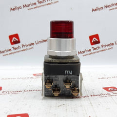 ALLEN-BRADLEY 800T-QB24 SER T RED PUSHBUTTON