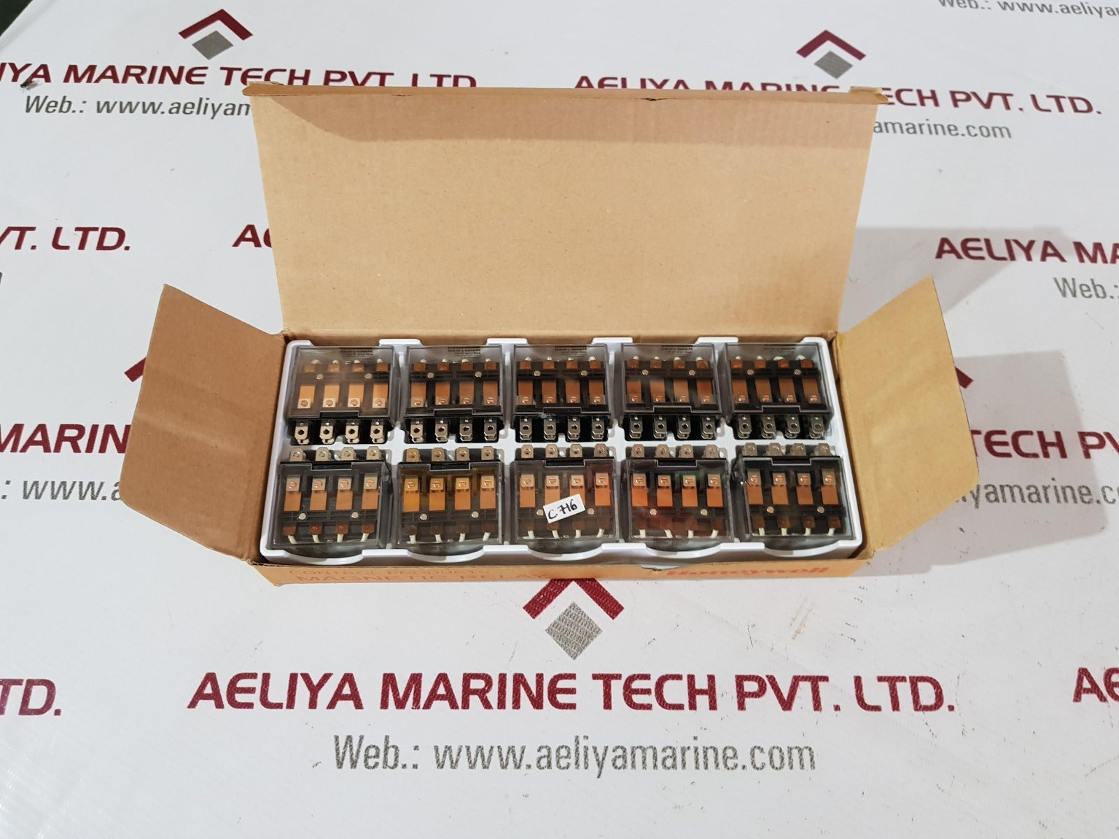 Lot Of 5X Honeywell SZR-LY4-S-N1 Power Relay 10A 250VAC