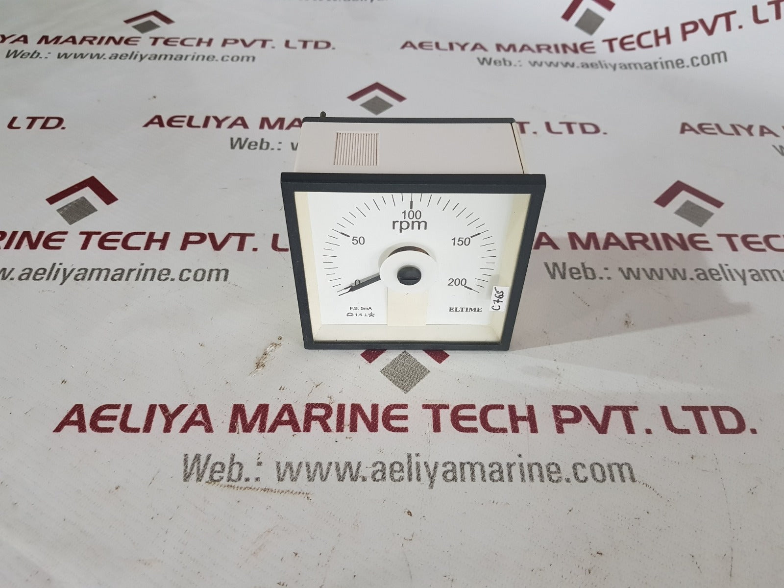 Eltime rpm meter 0-200