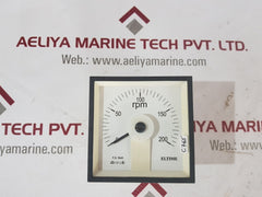 Eltime rpm meter 0-200