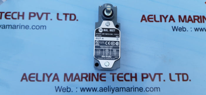Allen-bradley 802T-a Limit Switch Used