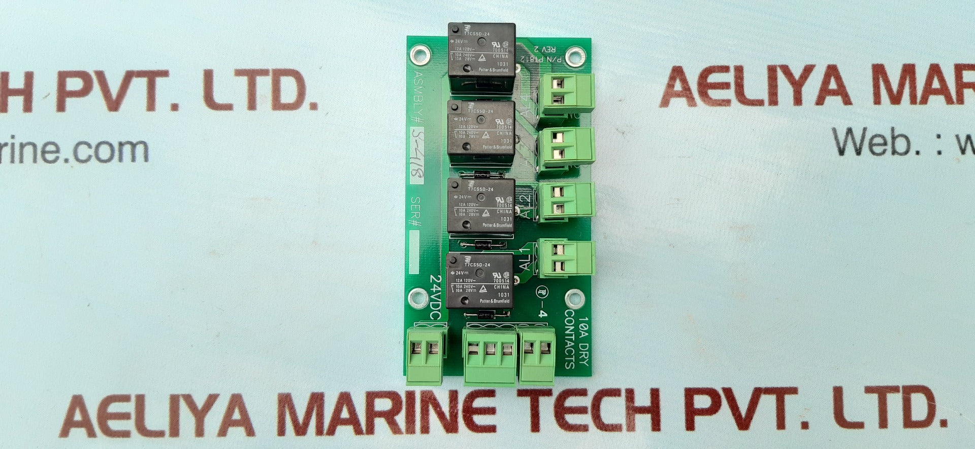 Relay board 10a dry contact pt812
