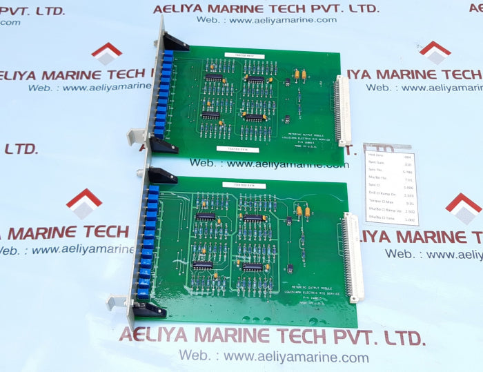 Louisiana 160015 metering output module 94V-0