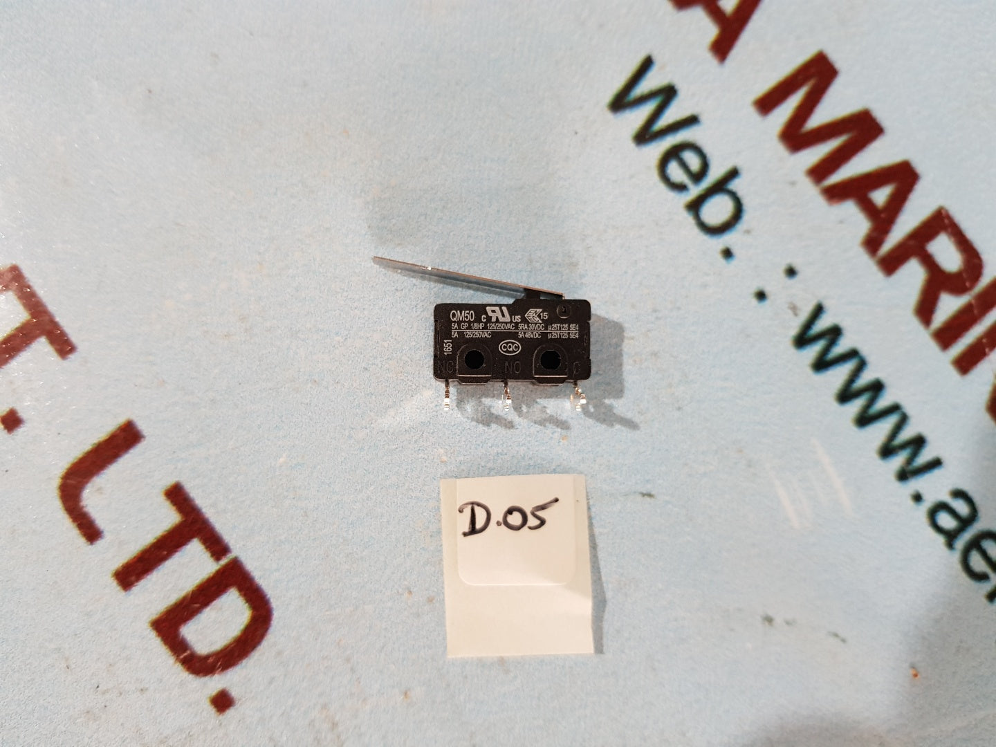 Lot Of 10X Honeywell Qm50 Micro Switch Series 5A 125/250Vac
