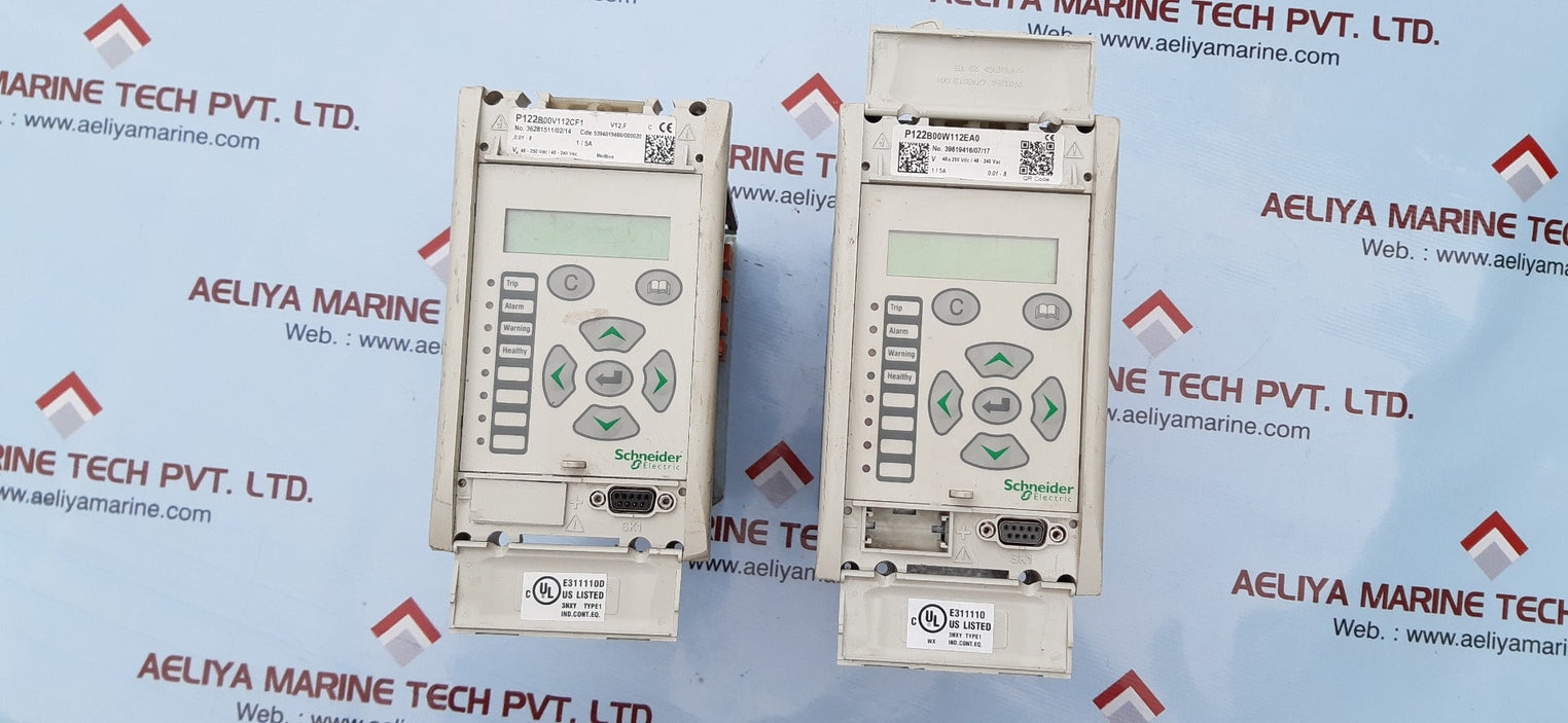 Schneider Electric P122B00W112Ea0 Overcurrent Relay 48-250Vdc