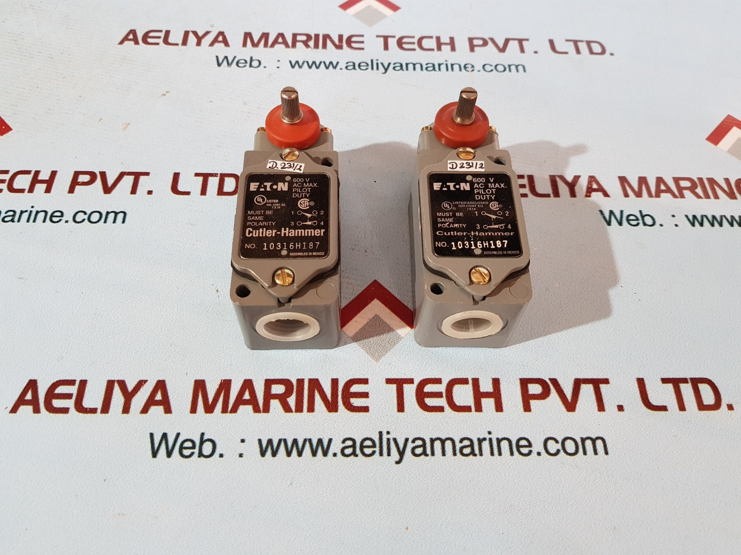 Eaton 10316h187 cutler-hammer limit switch 600v