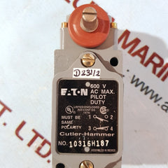 Eaton 10316h187 cutler-hammer limit switch 600v