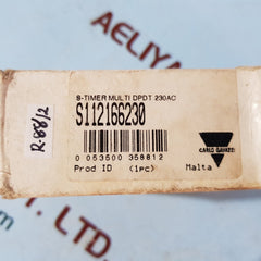 Carlo Gavazzi S 112 166 230 Interval Timer 230V 50/60Hz 3Va 8A 250V