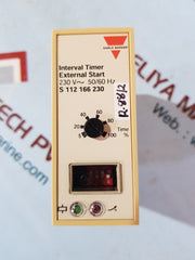 Carlo Gavazzi S 112 166 230 Interval Timer 230V 50/60Hz 3Va 8A 250V