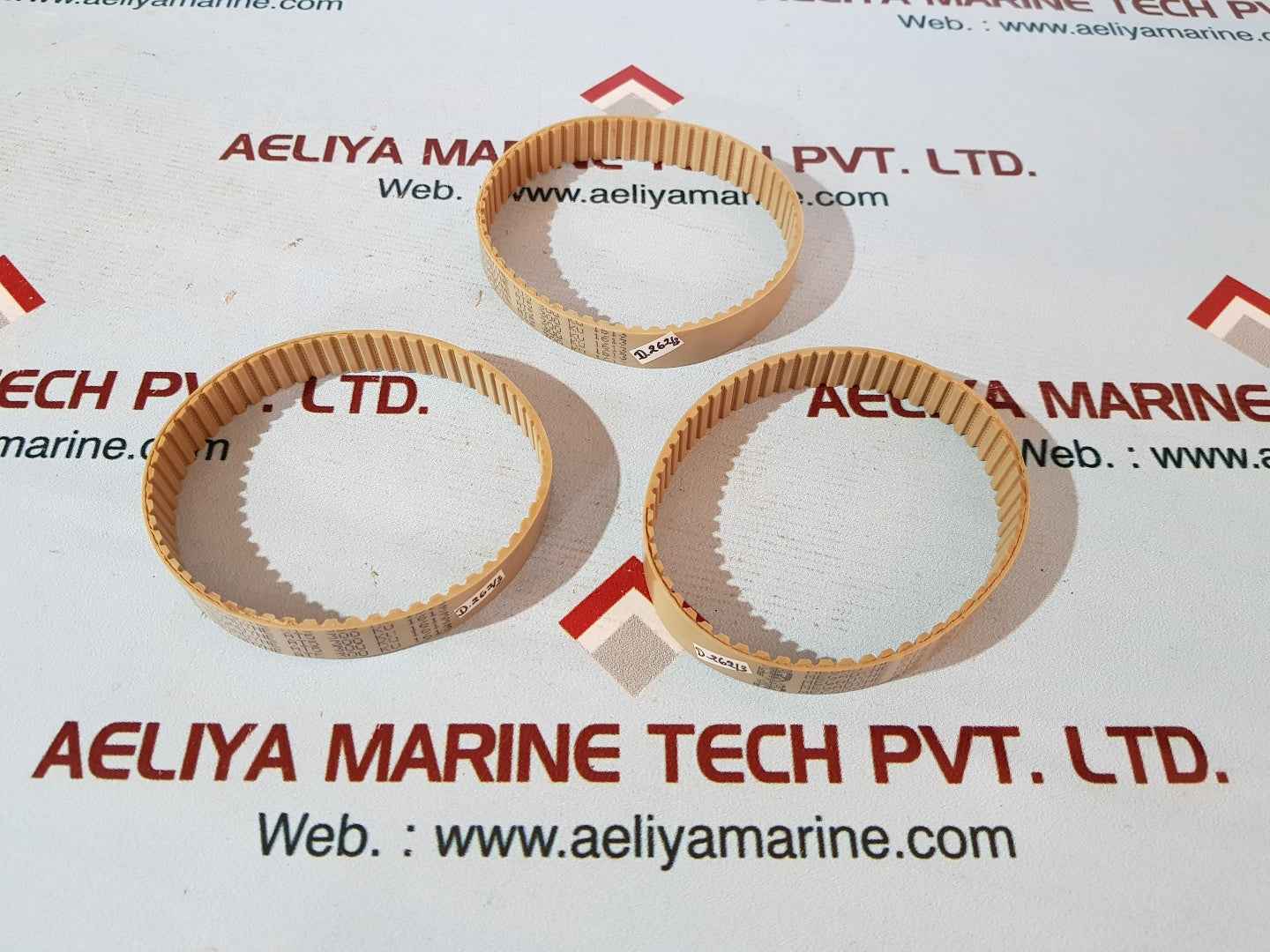 Lot of 3X MEGADYNE AT5 300 KV 1613 Timing Belt