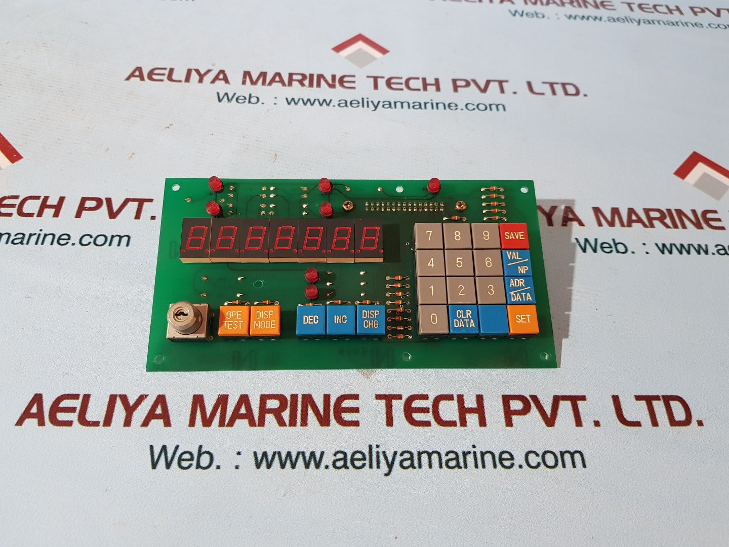 Mitsui pnl-2 pcb display keyboard 1-0315