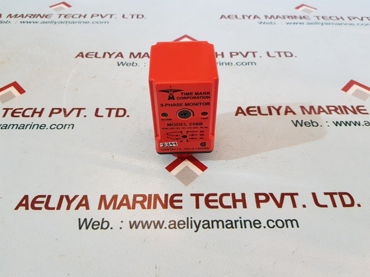Time mark 258b 3-phase monitor 240vac