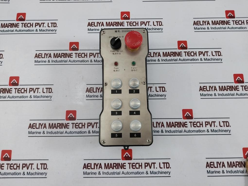 20200051 Power Switch 6-Way Industrial Wireless Remote Control DH-J6F