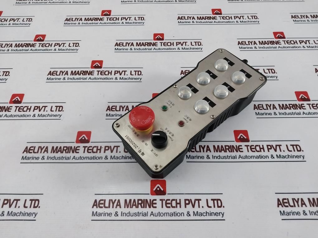 20200051 Power Switch 6-Way Industrial Wireless Remote Control DH-J6F