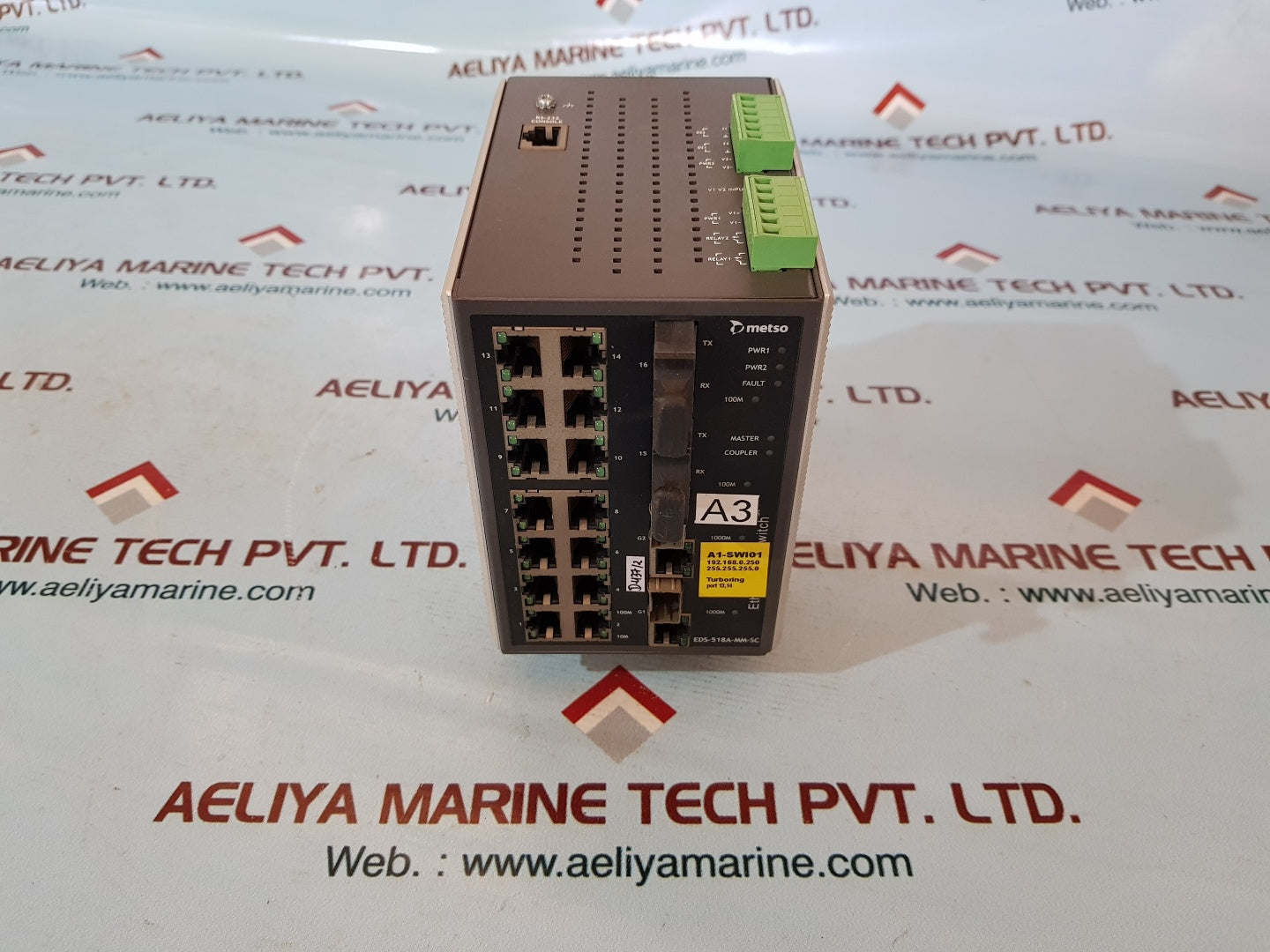 Metso Eds-518a-Mm-Sc Ethernet Switch 1201005180113