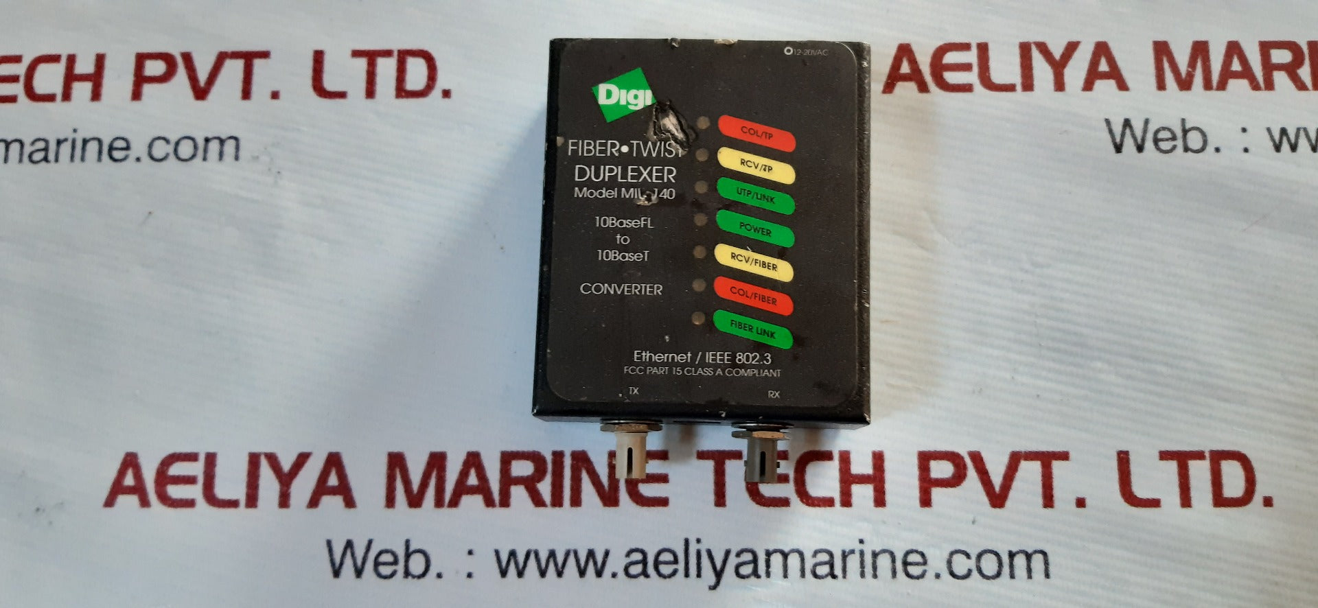 Digi Fiber.Twist Mil 140 Duplexer Converter