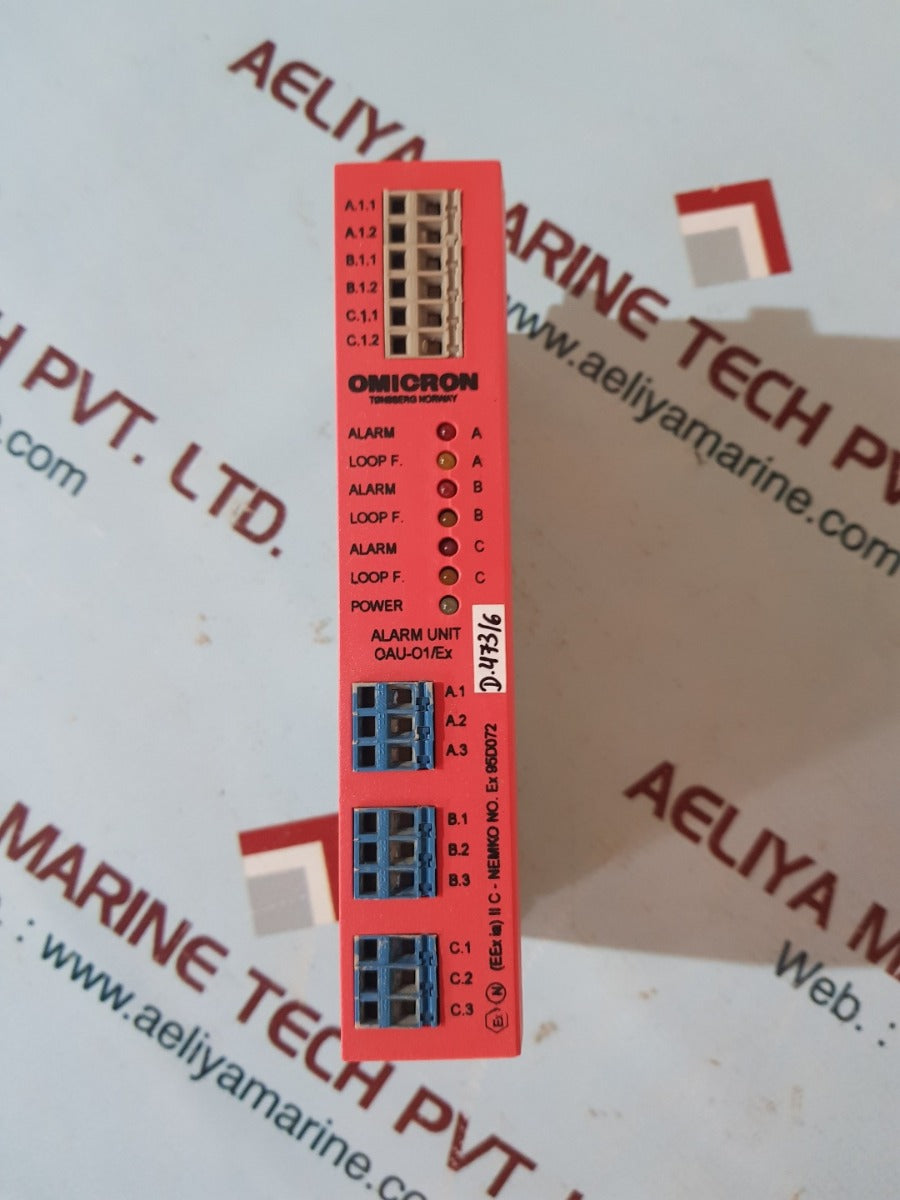 Omicron oau-01/ex alarm unit
