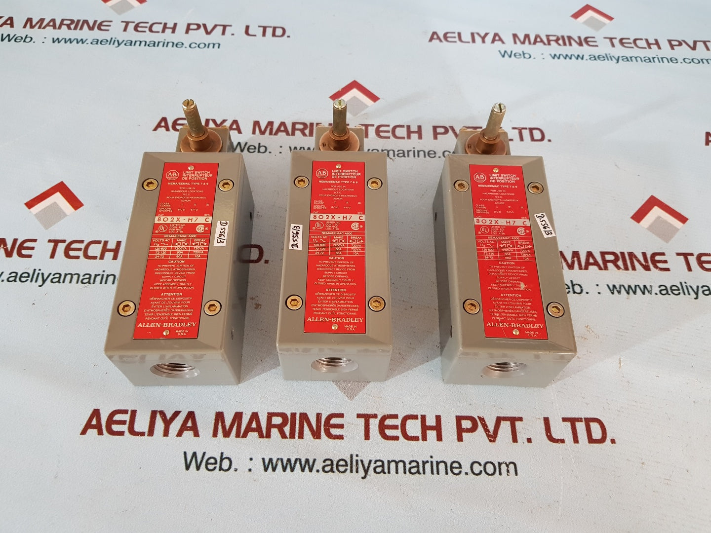 Allen-bradley 802x-h7 ser.c limit switch