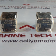 Lot of 3X Fujitsu 233ND-4T Relay FRL230 24V DC - Aeliya Marine Tech