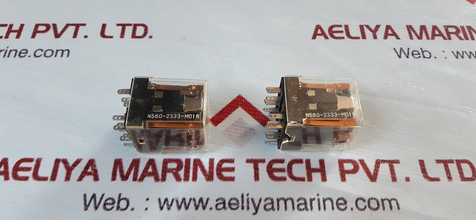 Lot of 3X Fujitsu 233ND-4T Relay FRL230 24V DC - Aeliya Marine Tech