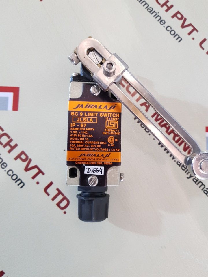 Jai balaji bc9 limit switch ip67