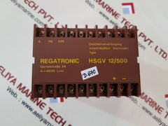 Hsgv 12/500 regatronic