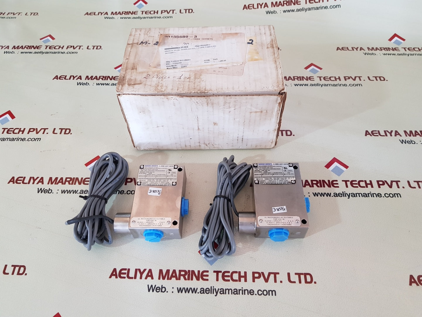 Malema Sensors M-200X-s43-014 Adj.Flow Switch-explosion Proof