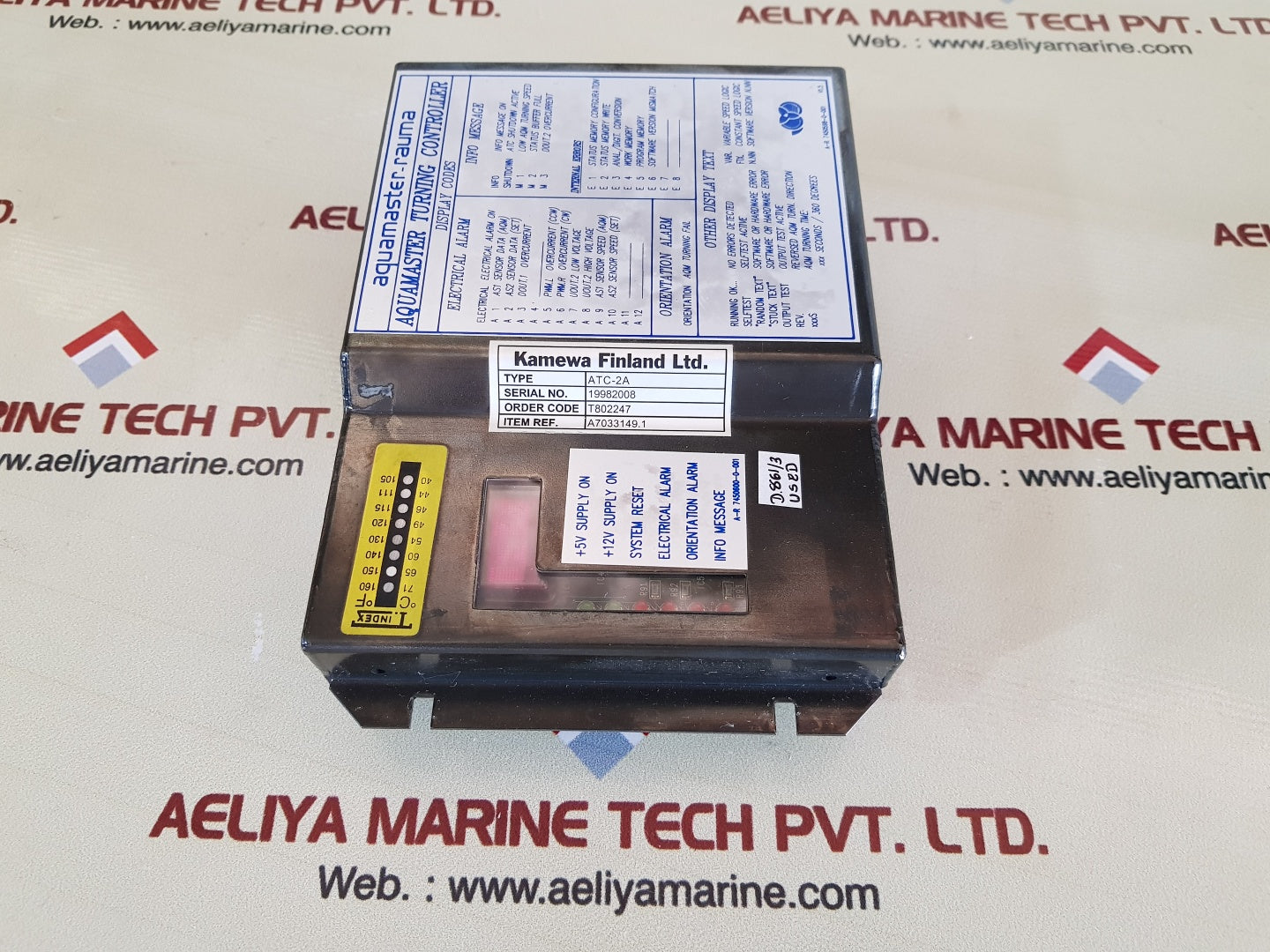 Kamewa Finland Atc-2A Aquamaster Turning Controller