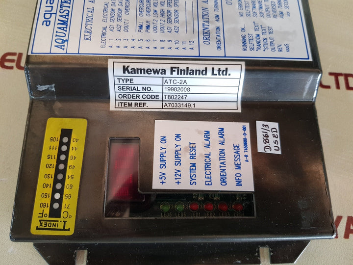 Kamewa Finland Atc-2A Aquamaster Turning Controller
