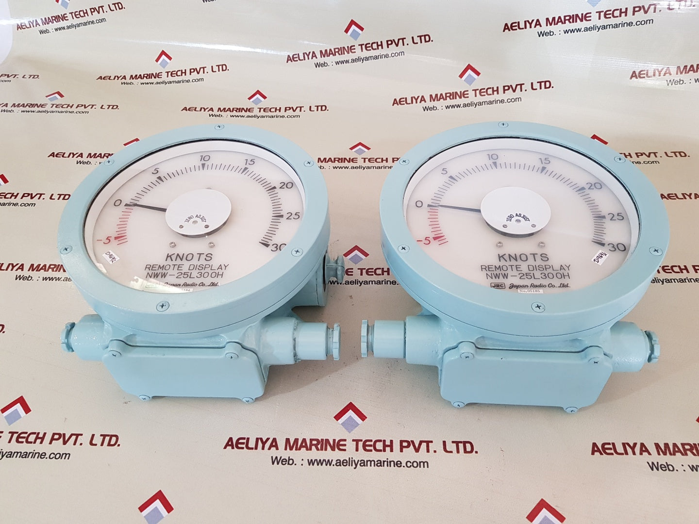 Jrc nww-25l300h knots remote display
