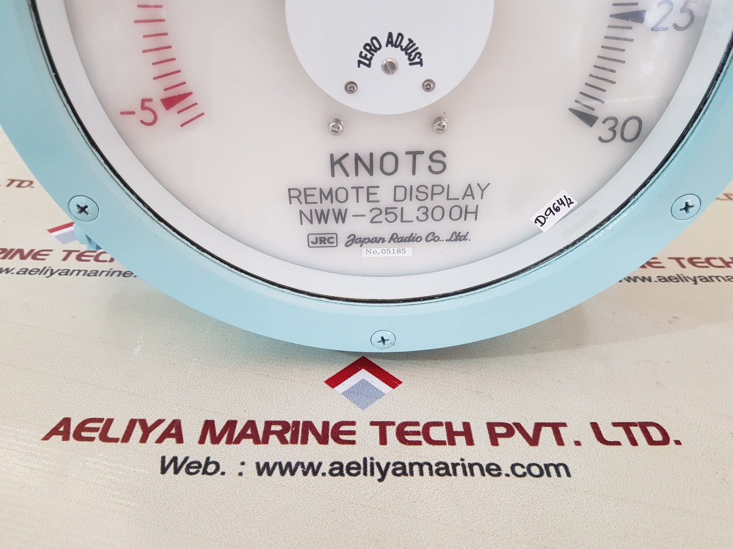 Jrc nww-25l300h knots remote display