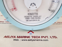 Jrc nww-25l300h knots remote display