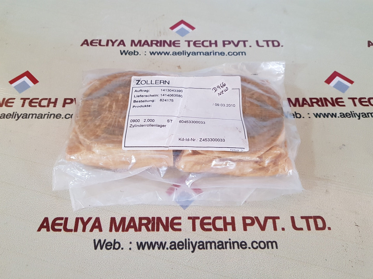 Zollern z453300033 cyl roller bearing